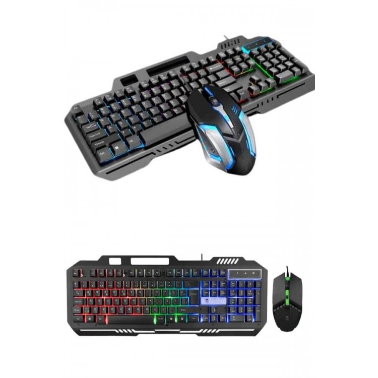 Gaming Oyuncu Klavyesi Led Aydınlatmalı Mekanik Hisli