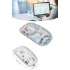 Kablosuz Mouse Fare Şarjlı Bluetooth Wireless Çift Modlu Sessiz