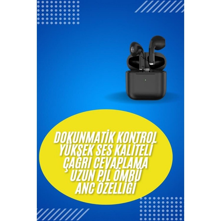 En Çok Tercih Edilen Bluetooth Kulaklık Mikrofonlu Silikonsuz Dokunmatik Kontrol