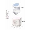 Kalıcı Oje Kurutucu UV Led Teknolojisi Taşınabilir Mini Tırnak Kurutucu