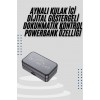 Yeni Nesil Kablosuz Kulaklık Aynalı Powerbank Özellikli Bluetooth Bağlantılı Dijital Göstergeli