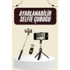 Cep Telefonu Tripod Standı Manyetik Selfie Sopa Bluetooth Uzaktan Kumandalı