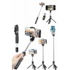 Cep Telefonu Tripod Standı Manyetik Selfie Sopa Bluetooth Uzaktan Kumandalı