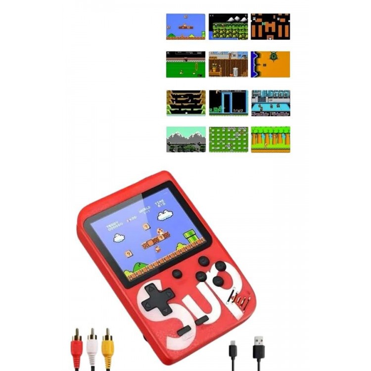 Nostalji Oyunlu Mini Atari Gamebox 400 Oyunlu El Atarisi