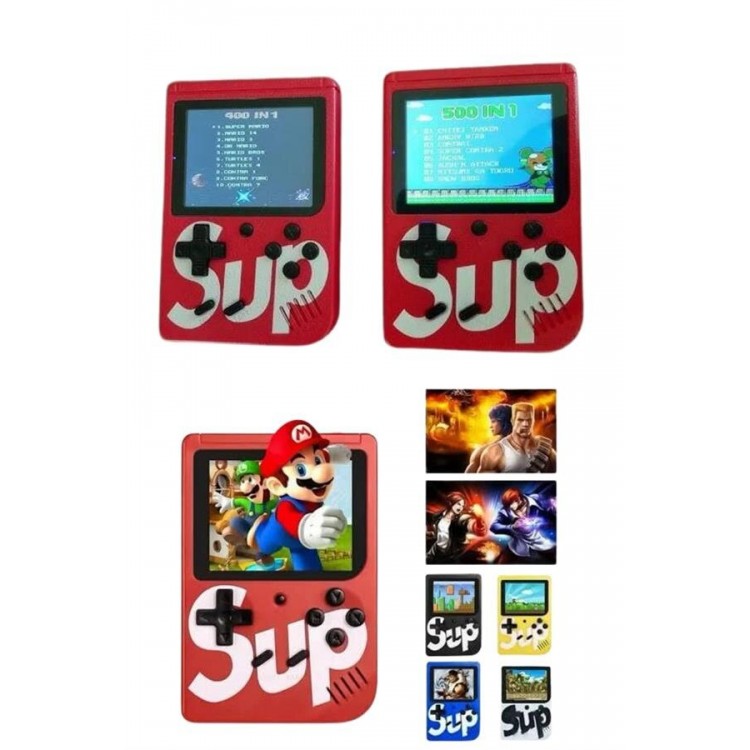 Sup Atari Retro 400 Nostalji Oyunlu Mini Atari Taşınabilir Oyun Konsolu