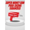 Para Saçma Tabancası Kırmızı Para Fırlatma Oyuncağı Parti Eğlencesi