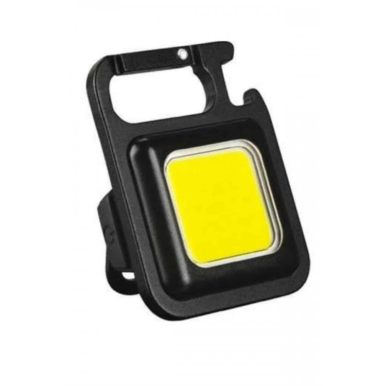 Işıldak USB Şarjlı Cep El Feneri Taşınabilir Mini Led Işık Çok Fonksiyonlu