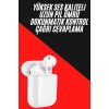 Yeni Nesil Çift Mikrofonlu Dokunmatik Kablosuz Bluetooth Kulaklık