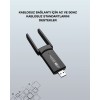 Yüksek Hızlı 1200 Mbps Çift Bant USB WiFi Adaptör – Güçlü Sinyal Geniş Uyumluluk