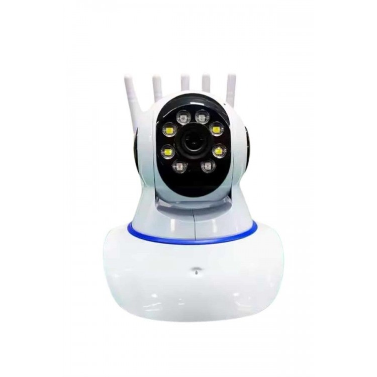 LED Aydınlatmalı 5 Antenli Motorlu 1080P Wifi Kamera Sensörlü