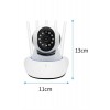 LED Aydınlatmalı 5 Antenli Motorlu 1080P Wifi Kamera Sensörlü