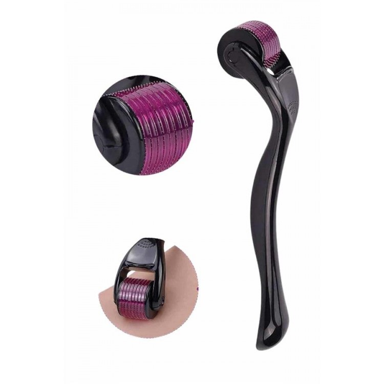 Titanyum Uçlu Derma Roller 540 İğneli 1 mm Gözenek Azaltıcı Akne İzlerine Uygun