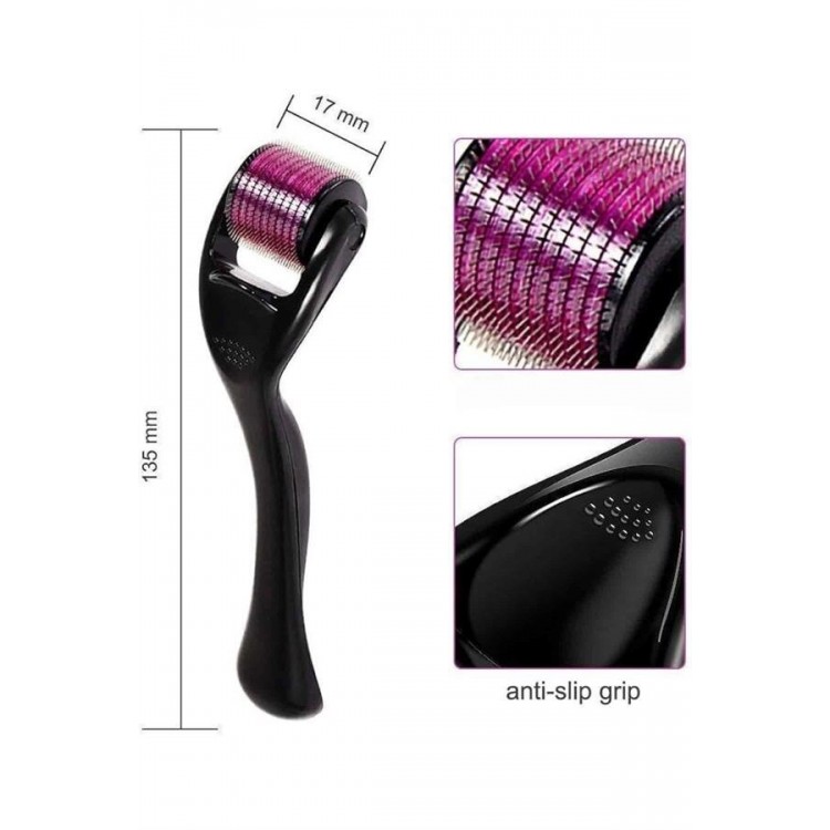 540 Iğneli Derma Roller 1Mm Titanyum Uçlu Saç Kaş Serum Kullanımına Uygun