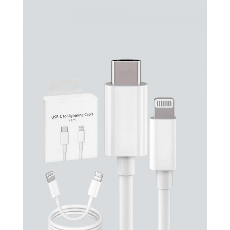 Aşırı Şarj ve Pil Koruması ile Akıllı Çipli Lightning Kablo 1.2m