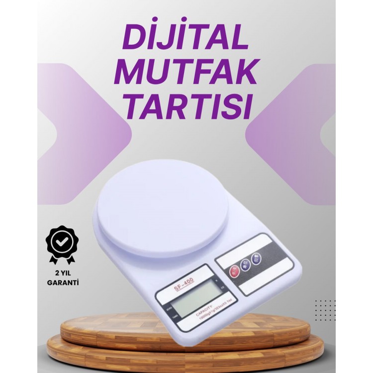 LCD Ekranlı Kompakt Dijital Terazi – Gram ve Ons Ölçüm
