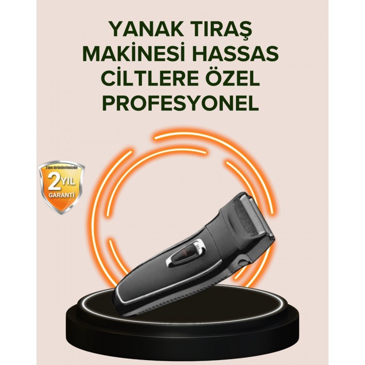 Şarj Göstergeli Yıkanabilir Erkek Tıraş Makinesi