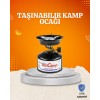 Outdoor Kamp Ocağı Seti Çakmak Gazlı Taşınabilir