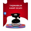 Piknik ve Doğa Yürüyüşü İçin Taşınabilir Kamp Ocağı