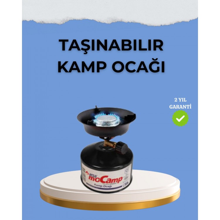Kompakt ve Hafif Kamp Ocağı Seti Gaz Tüplü