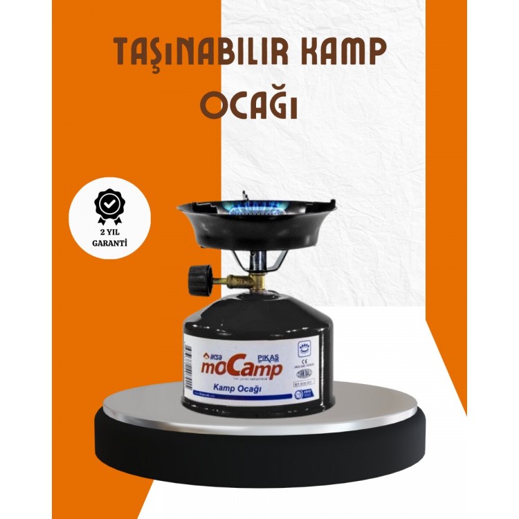 Taşınabilir Metal Gövdeli Kamp Ocağı Seti