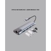 4K HDMI Çıkışlı Gigabit Ethernet'li USB‑C Çoklu Port Hub