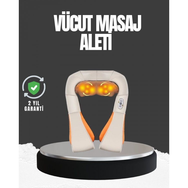 4D Yoğurma Teknolojili Masaj Cihazı-Boyun Omuz için uygun