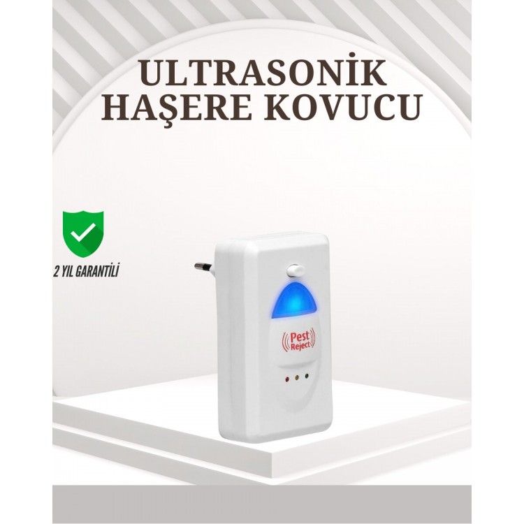 Ultrasonik Teknolojili Elektronik Haşere Kovucu