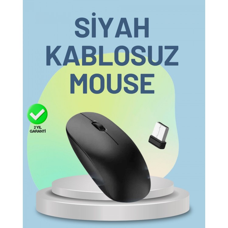 Geniş Uyumluluğa Sahip Sessiz Fare – Yüksek DPI ve Hafif