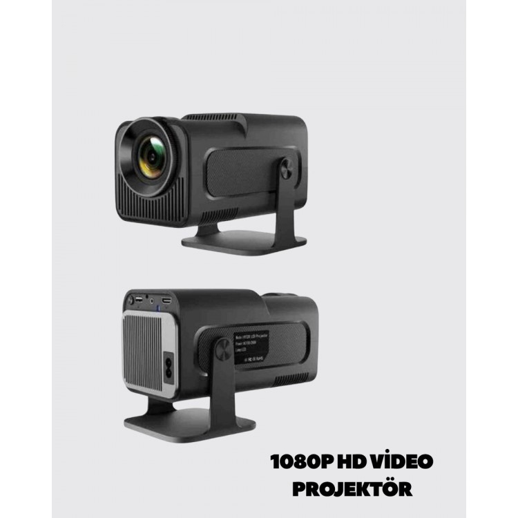 1080P Full HD Çözünürlük ve 4K Destekli Projektör