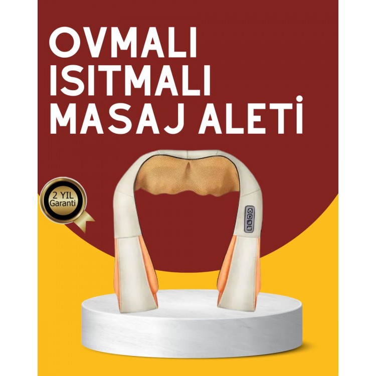 Kas Eklem Ağrılarına Ovmalı Isıtmalı Boyun Omuz Bel Masaj Aleti