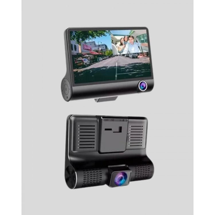 Araç Kamerası 3’lü Full HD DVR 1080P Gece Görüşlü ve G-Sensörlü