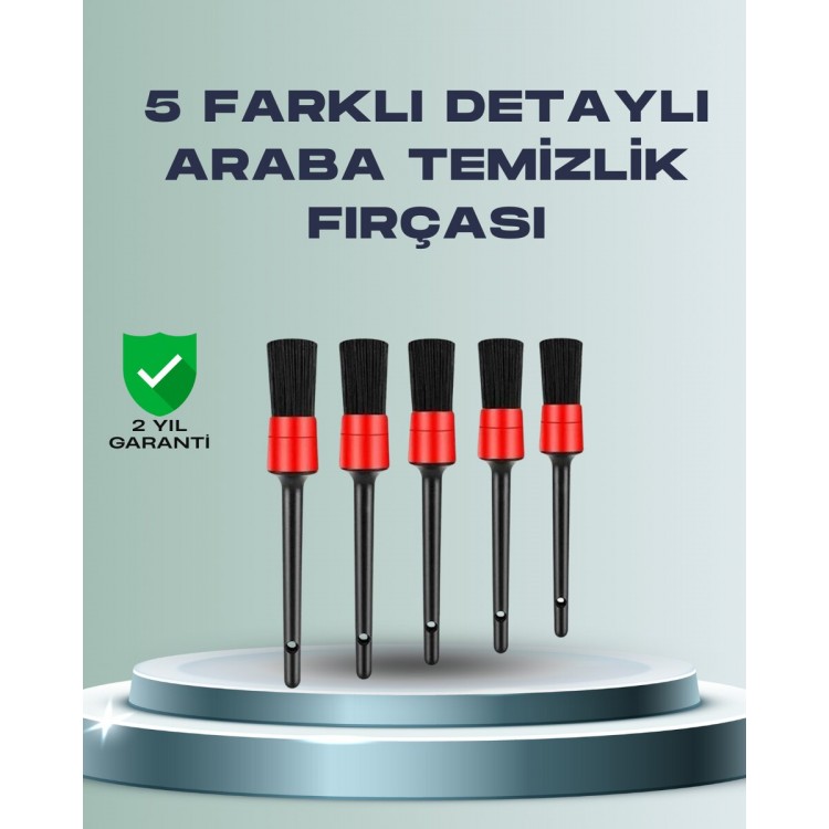 Yumuşak Kıllı Araç Bakım Fırça Takımı