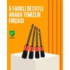 Araba Temizliği İçin 5 Parça Fırça Takımı