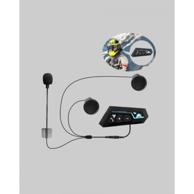 BT22 Kask Bluetooth Kulaklık 5.0 Gürültü Engelleyici ve Eller Serbest Kullanım