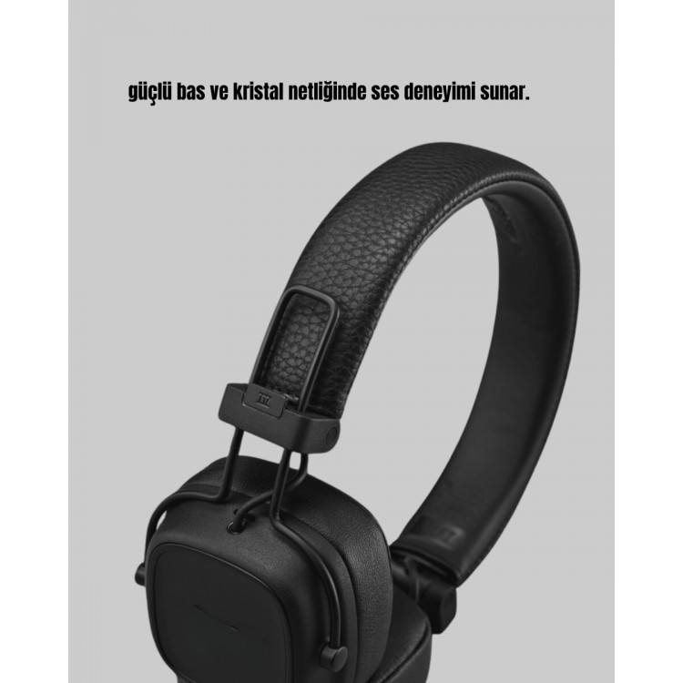 Kablosuz Bluetooth Kulak Üstü Kulaklık Kristal Ses Kalitesi ve Ergonomik Yapı