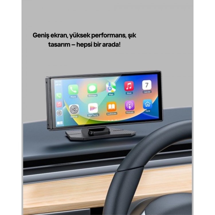 Fiat Egea Linea Doblo Peugeot  Citroen C3 C4 Opel Astra Corsa Insignia Uyumlu 10.26” IPS Dokunmatik CarPlay Multimedya – 4K Ekran