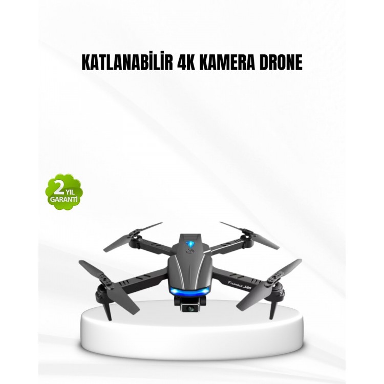 Wi-Fi Bağlantılı 4K Drone Katlanabilir ve 360° Takla Özellikli