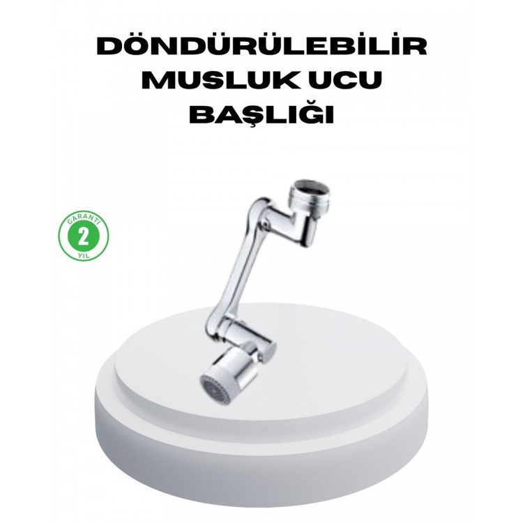 Dönebilir Musluk Başlığı – Lavabo Temizliği ve El-Yüz Yıkamada Maksimum Rahatlık