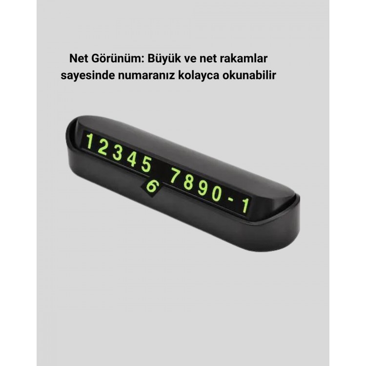 Alüminyum Kasa Gri Çevirmeli Araç İçi Telefon Numaratörü