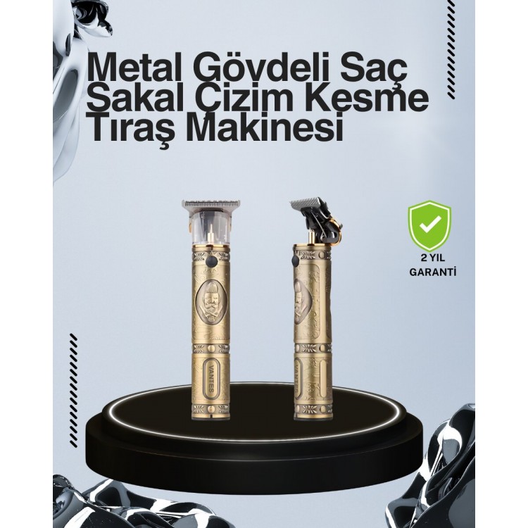 Kompakt Tasarımlı Uzun Pil Ömürlü Saç Sakal Kesme Makinesi