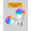 Enerji Verimli Akıllı LED Ampul Uzaktan Kontrol Özellikli
