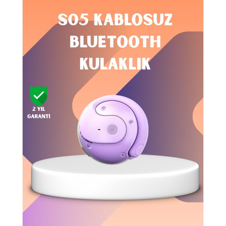 S05 Kulak İçi Kulaklık – Değiştirilebilir Silikon Uçlu Ergonomik Tasarım