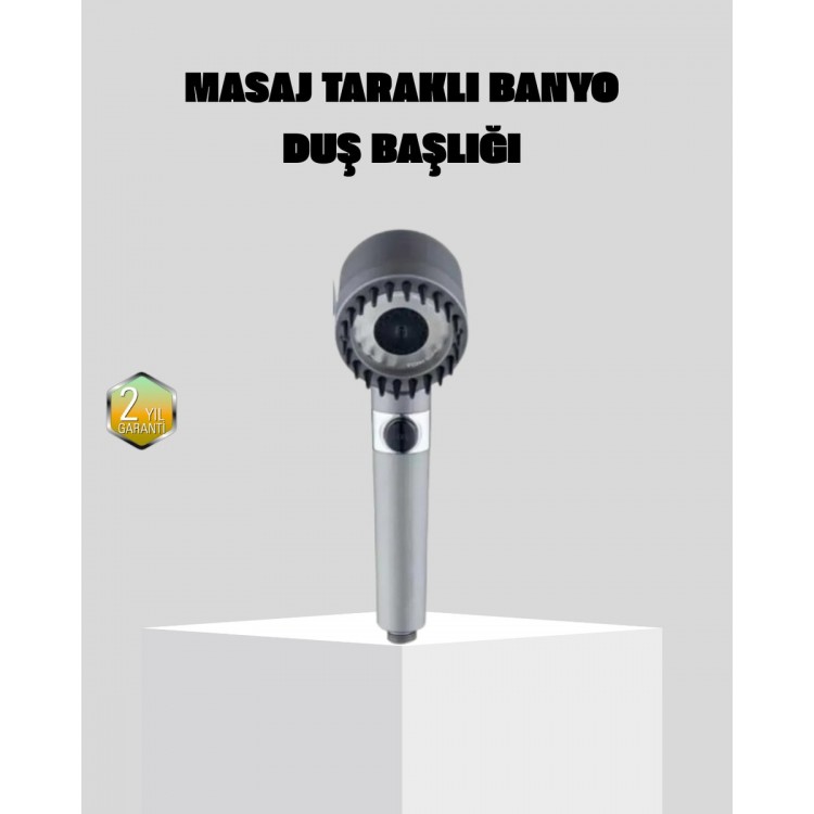 Yüksek Basınçlı Masajlı Duş Başlığı Su Tasarruflu
