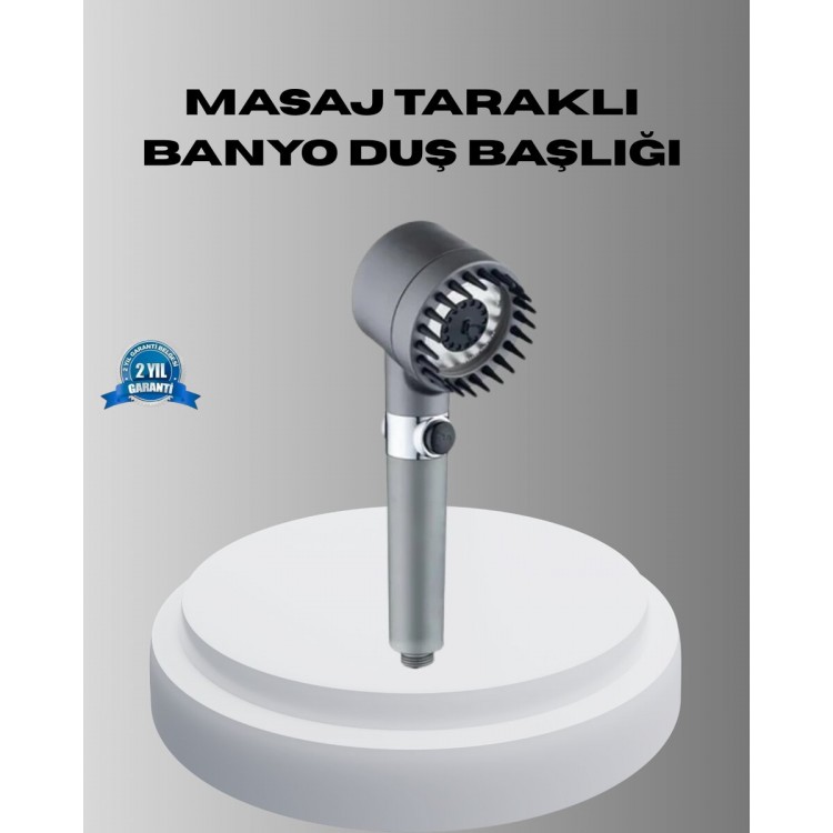 Spa Etkili Masaj Uçlu Duş Başlığı Ergonomik Tasarım