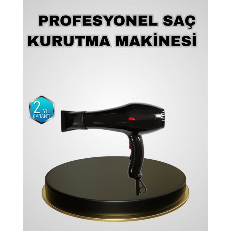 Profesyonel 2200W Fön Makinesi Soğuk Sıcak Üflemeli İki Kademeli
