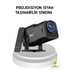 HDMI USB Girişli Akıllı Projeksiyon Cihazı Taşınabilir Düşük Tüketimli
