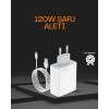 120 Watt Type C Şarj Başlığı Poco X3 X4 X5 Pro Uyumlu