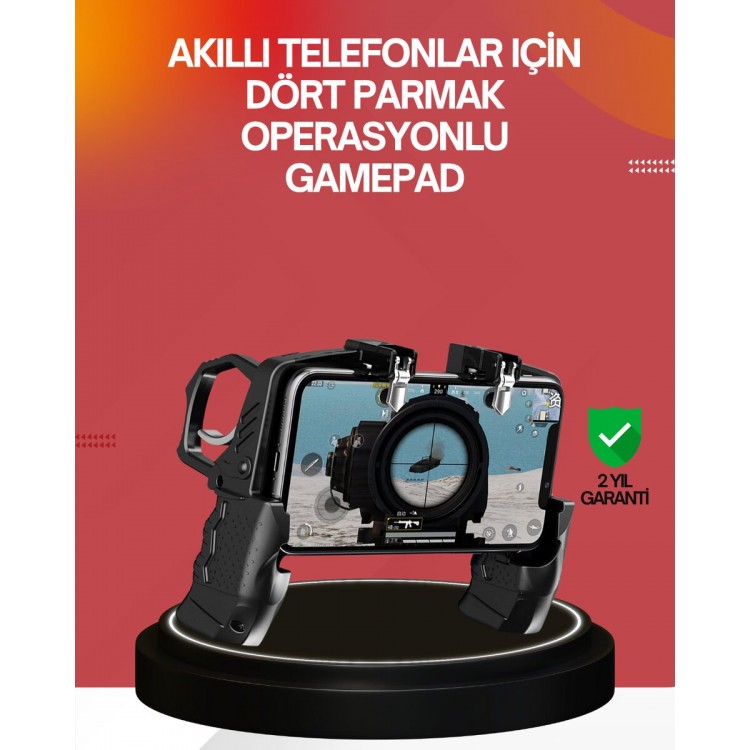 Ergonomik Mobil Oyun Gamepad Tutucu