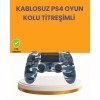 PS4 Kablosuz Oyun Kolu Gecikmesiz Bağlantılı Ergonomik Tasarımlı