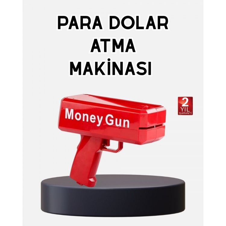 ABS Malzemeli Para Saçma Tabancası Etkinlik ve Parti Kullanımına Uygun